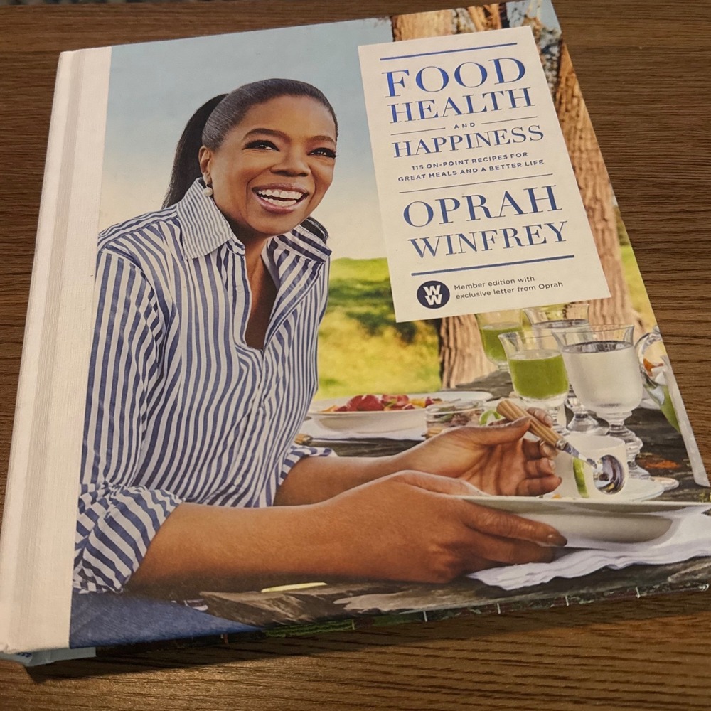 Food Health and Happiness Oprah Winfrey Cookbook Weight Watchers Edition 2017